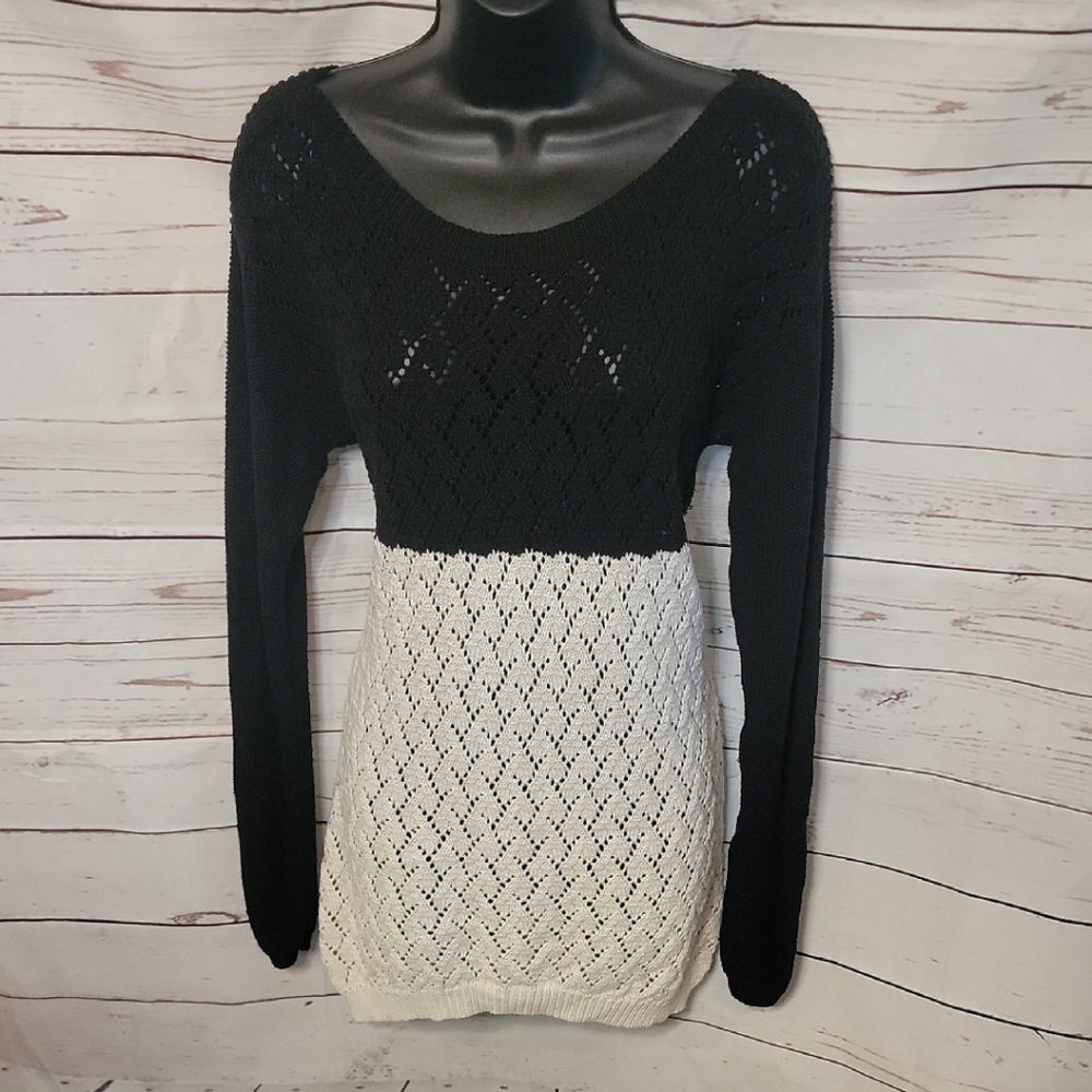 Maurices Black Textured Knit Top